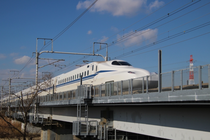 JR東海 N700S新幹線電車 鉄道フォト・写真 by hiroshiさん ：2023年12月25日12時ごろ