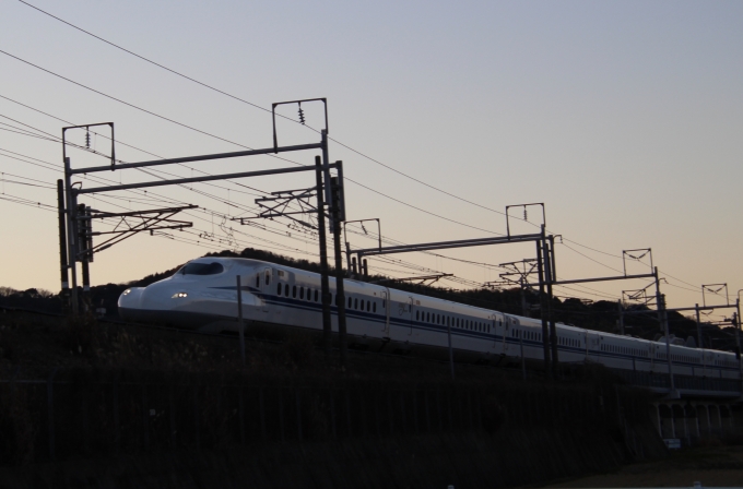 JR東海 N700S新幹線電車 鉄道フォト・写真 by hiroshiさん ：2024年01月29日16時ごろ