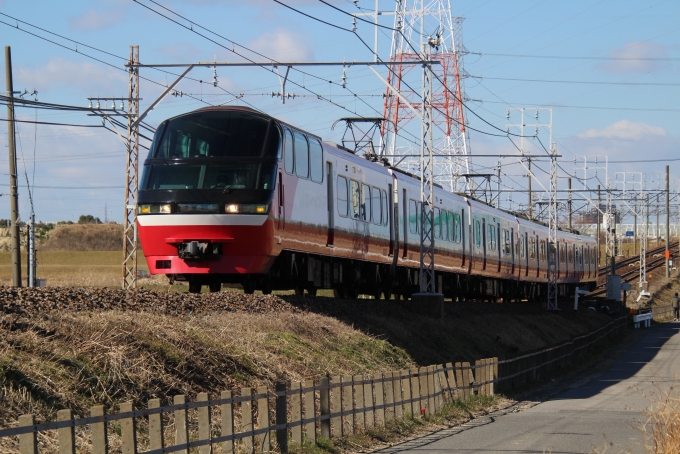 鉄道フォト・写真：名古屋鉄道  パノラマスーパー 富士松駅 鉄道フォト・写真 by hiroshiさん - 撮影日 2024/02/12 13:21