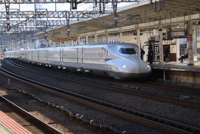 JR東海 N700系新幹線電車 鉄道フォト・写真 by hiroshiさん 米原駅 (JR)：2024年06月03日16時ごろ
