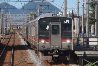 JR四国7200系電車 鉄道フォト・写真 by hiroshiさん 坂出駅：2024年07月07日07時ごろ