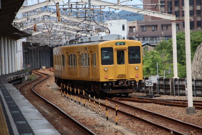 鉄道フォト・写真：JR西日本 国鉄105系電車 福山駅 鉄道フォト・写真 by hiroshiさん - 撮影日 2024/07/08 10:54