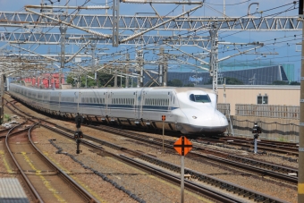 JR東海 N700系新幹線電車 鉄道フォト・写真 by hiroshiさん 岐阜羽島駅：2020年08月29日11時ごろ