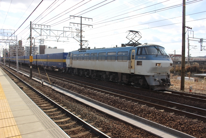 JR貨物 国鉄EF66形電気機関車 鉄道フォト・写真 by hiroshiさん 山王駅 (愛知県)：2021年01月06日12時ごろ