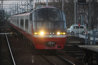 名古屋鉄道 パノラマスーパー 鉄道フォト・写真 by hiroshiさん ：2021年03月15日17時ごろ