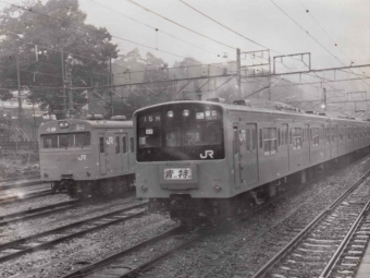 JR東日本 国鉄201系電車 クハ200形(Tc) 鉄道フォト・写真 by 総武本線沿線鉄道CH【活動縮小中】さん 青梅駅：1993年10月30日14時ごろ