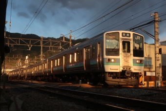 JR東日本 クハ210形 クハ210-2015 鉄道フォト・写真 by つんまっさん 塩山駅：2020年04月23日18時ごろ