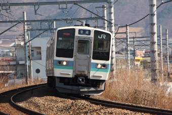 JR東日本 クハ210形 クハ210-5 鉄道フォト・写真 by つんまっさん 塩山駅：2021年02月21日12時ごろ