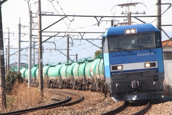 JR貨物 EH200形 EH200-8 鉄道フォト・写真 by つんまっさん 塩山駅：2021年02月21日11時ごろ