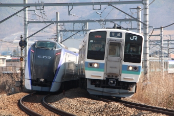 JR東日本 クハ210形 クハ210-3 鉄道フォト・写真 by つんまっさん 塩山駅：2021年02月21日11時ごろ