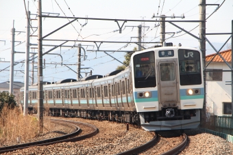 JR東日本 クハ211形 クハ211-2015 鉄道フォト・写真 by つんまっさん 塩山駅：2021年02月21日11時ごろ