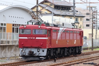 JR東日本 国鉄EF81形電気機関車 EF81 98 鉄道フォト・写真 by フレッシュマリオさん 友部駅：2021年07月03日09時ごろ