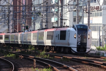 JR東日本E259系電車 鉄道フォト・写真 by フレッシュマリオさん 恵比寿駅 (JR)：2021年07月23日16時ごろ