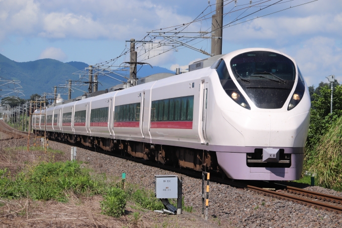 鉄道フォト・写真：JR東日本E657系電車 ときわ クハE657-8 友部駅 鉄道フォト・写真 by フレッシュマリオさん - 撮影日 2021/07/25 08:38