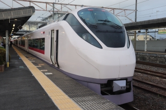 JR東日本 クハE656形 ときわ(特急) クハE656-5 鉄道フォト・写真 by フレッシュマリオさん 友部駅：2021年07月27日17時ごろ