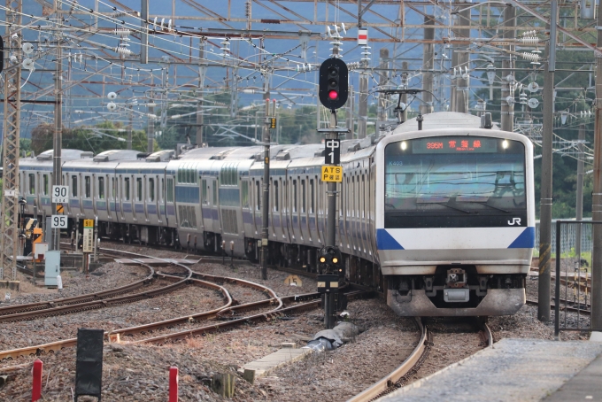JR東日本 クハE531形 クハE531-3 鉄道フォト・写真 by フレッシュマリオさん 友部駅：2021年09月06日17時ごろ