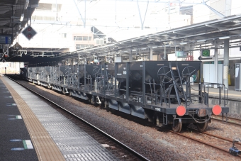 JR東日本 国鉄ホキ800形貨車 鉄道フォト・写真 by フレッシュマリオさん 水戸駅 (JR)：2021年09月07日07時ごろ