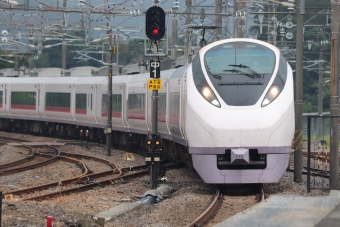 JR東日本 クハE657形 ひたち(特急) クハE657-10 鉄道フォト・写真 by フレッシュマリオさん 友部駅：2021年09月11日10時ごろ