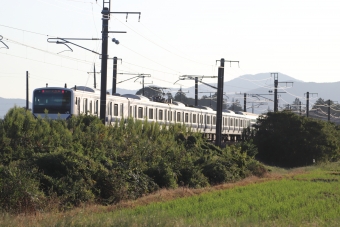 JR東日本E531系電車 鉄道フォト・写真 by フレッシュマリオさん 友部駅：2021年10月03日16時ごろ
