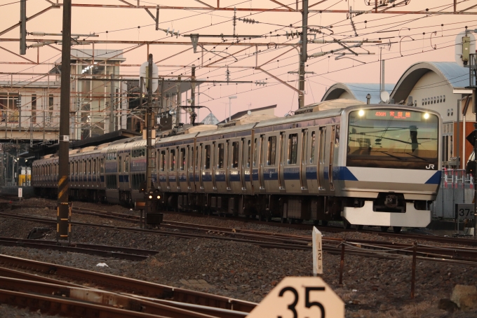 JR東日本 クハE530形 クハE530-21 鉄道フォト・写真 by フレッシュマリオさん 友部駅：2021年11月14日16時ごろ