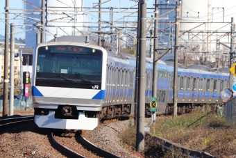 JR東日本 クハE530形 クハE530-4 鉄道フォト・写真 by フレッシュマリオさん 友部駅：2021年11月28日10時ごろ