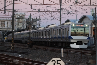 JR東日本 クハE530形 クハE530-7 鉄道フォト・写真 by フレッシュマリオさん 友部駅：2021年12月04日16時ごろ
