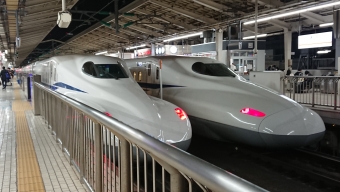 JR東海 のぞみ(新幹線) 鉄道フォト・写真 by フレッシュマリオさん 東京駅 (JR)：2022年01月02日18時ごろ