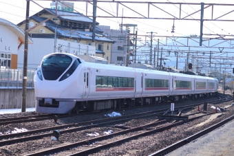 JR東日本 クハE657形 ひたち(特急) クハE657-10 鉄道フォト・写真 by フレッシュマリオさん 友部駅：2022年01月08日13時ごろ