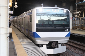JR東日本 クハE530形 クハE530-16 鉄道フォト・写真 by フレッシュマリオさん 水戸駅 (JR)：2022年02月04日17時ごろ