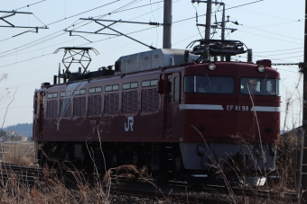 JR東日本 国鉄EF81形電気機関車 EF81 98 鉄道フォト・写真 by フレッシュマリオさん 友部駅：2022年02月27日09時ごろ