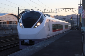 JR東日本 クハE657形 ときわ(特急) クハE657-8 鉄道フォト・写真 by フレッシュマリオさん 友部駅：2022年03月15日17時ごろ