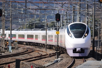 JR東日本 クハE657形 ときわ(特急) クハE657-7 鉄道フォト・写真 by フレッシュマリオさん 友部駅：2022年03月19日09時ごろ