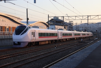 JR東日本 クハE657形 ひたち(特急) クハE657-8 鉄道フォト・写真 by フレッシュマリオさん 友部駅：2022年04月06日17時ごろ