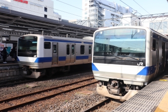 JR東日本E531系電車 鉄道フォト・写真 by フレッシュマリオさん 水戸駅 (JR)：2022年04月19日07時ごろ