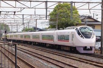 JR東日本 クハE656形 ときわ(特急) クハE656-5 鉄道フォト・写真 by フレッシュマリオさん 友部駅：2022年05月07日10時ごろ