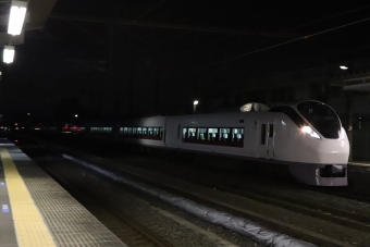 JR東日本 クハE656形 ときわ(特急) クハE656-9 鉄道フォト・写真 by フレッシュマリオさん 友部駅：2022年10月09日18時ごろ