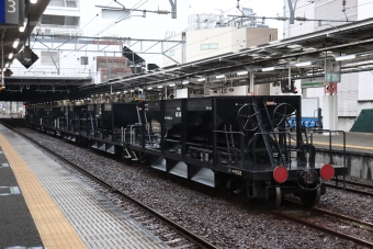 JR東日本 国鉄ホキ800形貨車 鉄道フォト・写真 by フレッシュマリオさん 水戸駅 (JR)：2022年11月21日07時ごろ