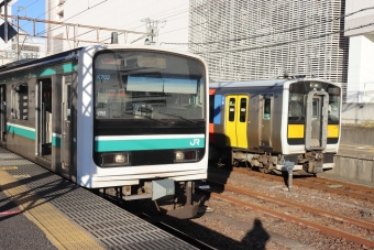 JR東日本 クハE501形 クハE501-2 鉄道フォト・写真 by フレッシュマリオさん 水戸駅 (JR)：2022年11月25日07時ごろ