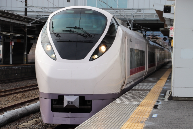 鉄道フォト・写真：JR東日本E657系電車 ときわ クハE657-8 友部駅 鉄道フォト・写真 by フレッシュマリオさん - 撮影日 2022/11/30 11:39