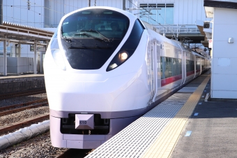 JR東日本 クハE657形 ひたち(特急) クハE657-10 鉄道フォト・写真 by フレッシュマリオさん 友部駅：2022年12月04日10時ごろ