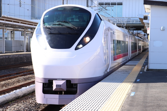 鉄道フォト・写真：JR東日本E657系電車 ひたち クハE657-10 友部駅 鉄道フォト・写真 by フレッシュマリオさん - 撮影日 2022/12/04 10:05