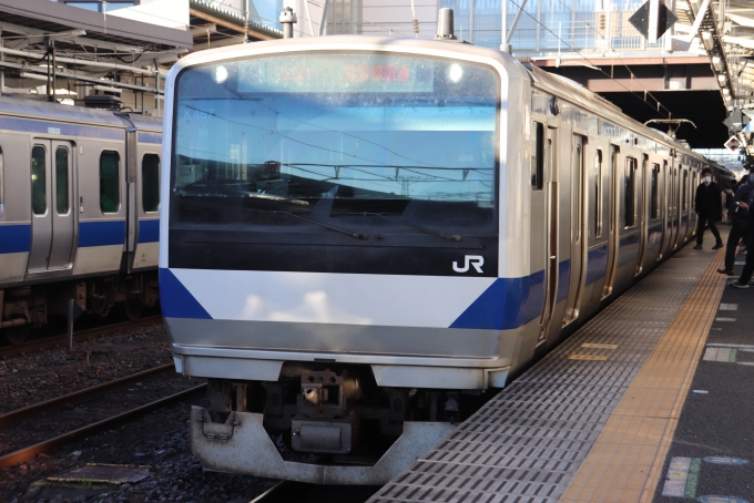 JR東日本 クハE531形 クハE531-1017 鉄道フォト・写真 by フレッシュマリオさん 水戸駅 (JR)：2022年12月08日07時ごろ