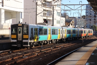 JR東日本 キハE131形 キハE131-4 鉄道フォト・写真 by フレッシュマリオさん 水戸駅 (JR)：2022年12月19日07時ごろ