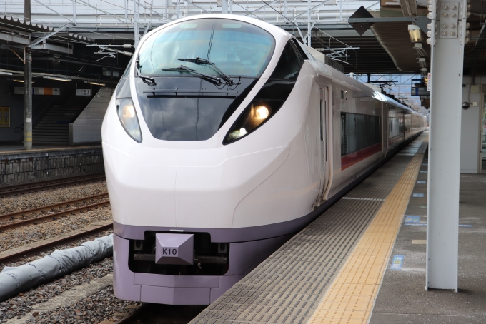 鉄道フォト・写真：JR東日本E657系電車 ときわ クハE657-10 友部駅 鉄道フォト・写真 by フレッシュマリオさん - 撮影日 2023/01/28 13:33