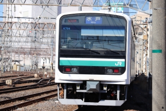 JR東日本 クハE501形 クハE501-4 鉄道フォト・写真 by フレッシュマリオさん 水戸駅 (JR)：2023年02月26日10時ごろ
