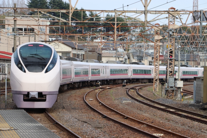 鉄道フォト・写真：JR東日本E657系電車 ときわ クハE656-5 水戸駅 (JR) 鉄道フォト・写真 by フレッシュマリオさん - 撮影日 2023/04/02 15:46