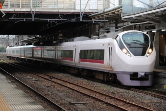 JR東日本 クハE657形 ときわ(特急) クハE657-7 鉄道フォト・写真 by フレッシュマリオさん 水戸駅 (JR)：2023年08月01日17時ごろ