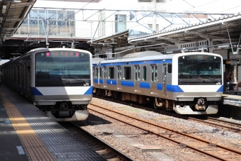 JR東日本E531系電車 鉄道フォト・写真 by フレッシュマリオさん 水戸駅 (JR)：2023年08月11日10時ごろ
