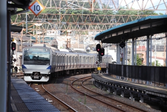 JR東日本 クハE530形 クハE530-2025 鉄道フォト・写真 by フレッシュマリオさん 水戸駅 (JR)：2023年08月11日16時ごろ