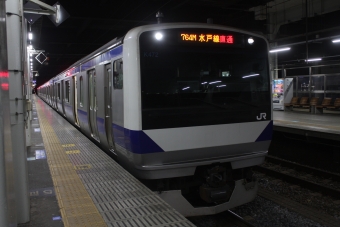 JR東日本 クハE530形 クハE530-2022 鉄道フォト・写真 by フレッシュマリオさん 水戸駅 (JR)：2017年12月25日17時ごろ